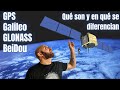 GPS, Galileo, GLONASS y BeiDou: que son y en que se diferencian