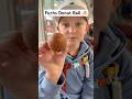 Fuchs Donut Ball Zermatt, Switzerland 🇨🇭 🍩🏀 #trending #smallestofferings #food #swiss #FuchsBakery