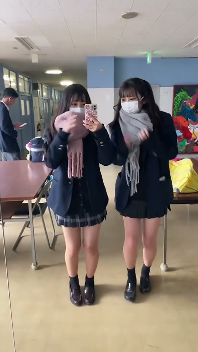 Japanese JK High School Girl dance kawaii