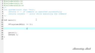 100  100   System Function in C Programming Language Video Tutorial