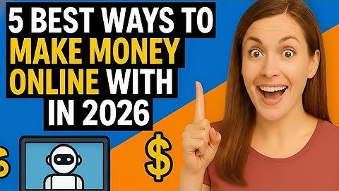 5 Easy Ways to Make Money Online With AI in 2026 💰