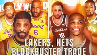 Lakers, Nets Blockbuster Trade! Proposed by Nick Wright