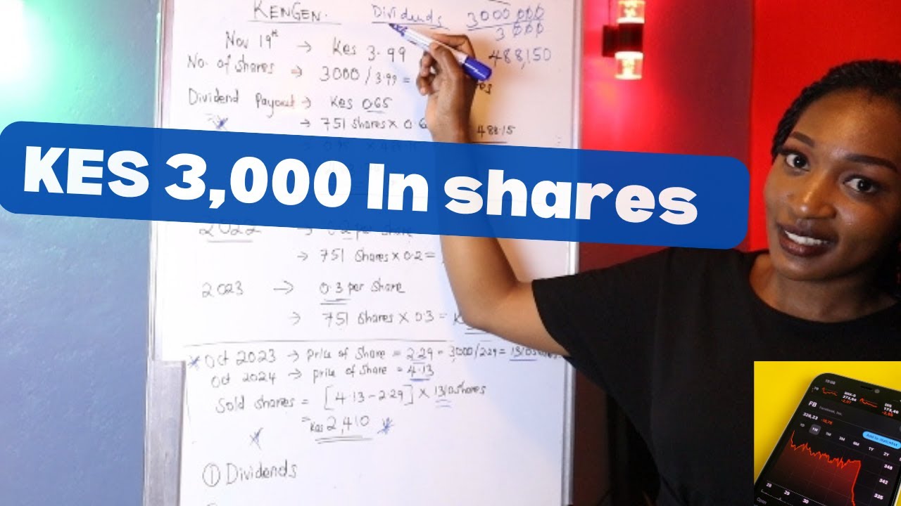 Investing  Kes 3,000 shares in Kenya | How Much Can You Earn in Dividends?”