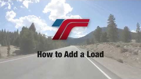 How to Add a Load to the TruckingOffice Pro Load Management System