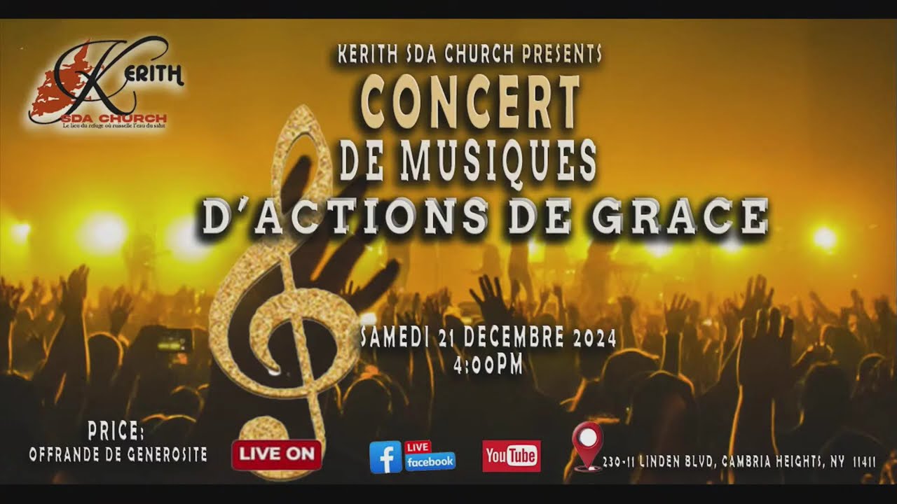 KERITH | Concert d'Actions de Grâces | 12/21/2024