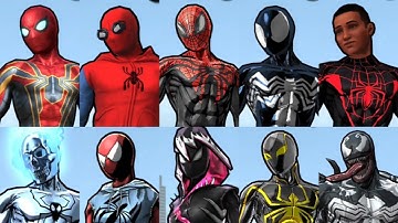 Spider-Man Unlimited Gameplay (All Characters)