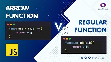 Arrow function vs Regular Function in JavaScript In Hindi