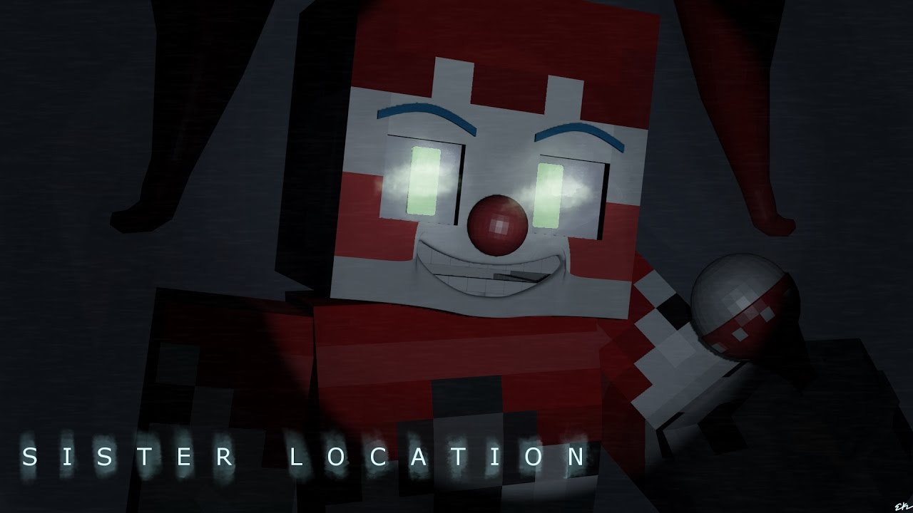 fnaf sister location minecraft blender models download