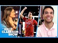 Kelly Clarkson Meets College Volleyball Star Behind Viral Celebrations
