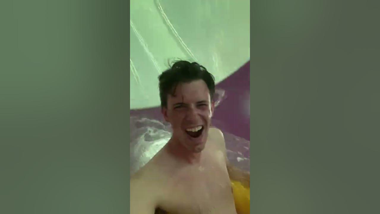 Riding America's FIRST Rotating Water Slide! 🤯 Riding America's FIRST Rotating Water Slide! 🤯