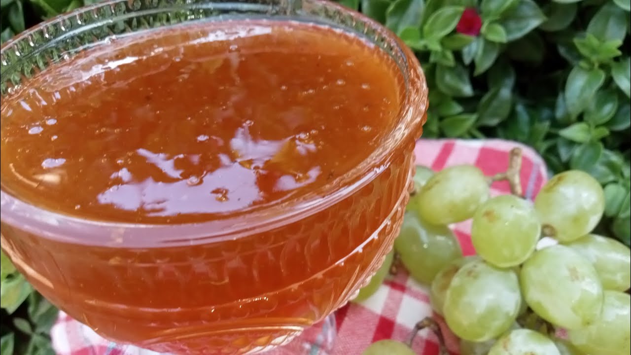 كونفتوغ تاع العنب/معجون العنب بطريقة سهلة