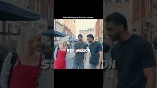 Pov Pulling Up To The.