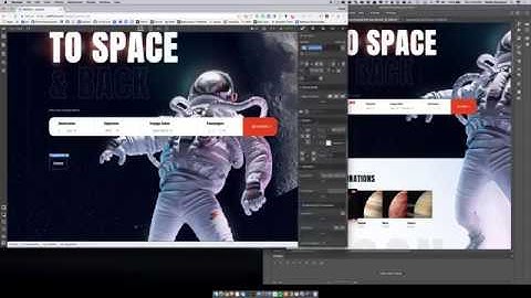 Responsive, animated Spaced home page time-lapse built in Webflow in just a few hours