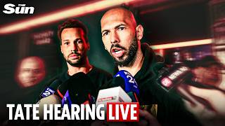LIVE: Andrew and Tristan Tate face extradition hearing in Miami