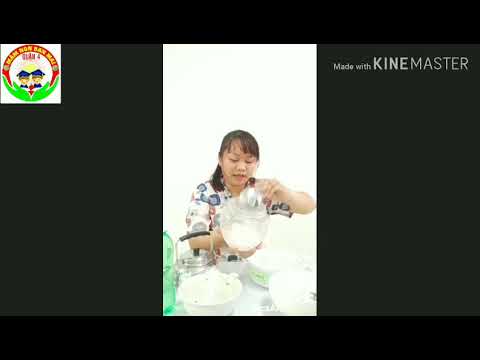 Clip hướng dẫn thí nghiệm đông đặc chất lỏng (trường mầm non ban mai)