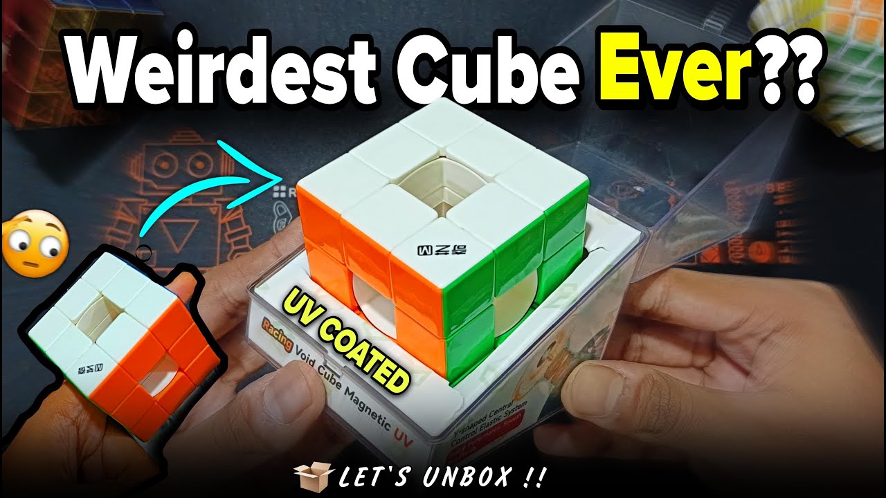 Hole in the Middle?? | Void Cube Unboxing & Review!