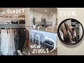 VLOG 05: closet tour ikea organization, perfume collection, new bar stools + amazon home decor