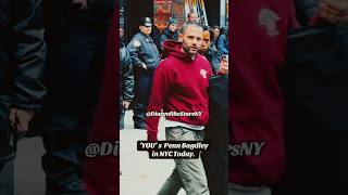 Penn Badgley Promoting you Season 5 nyc newyork pennbadgley you netflix younetflix actor