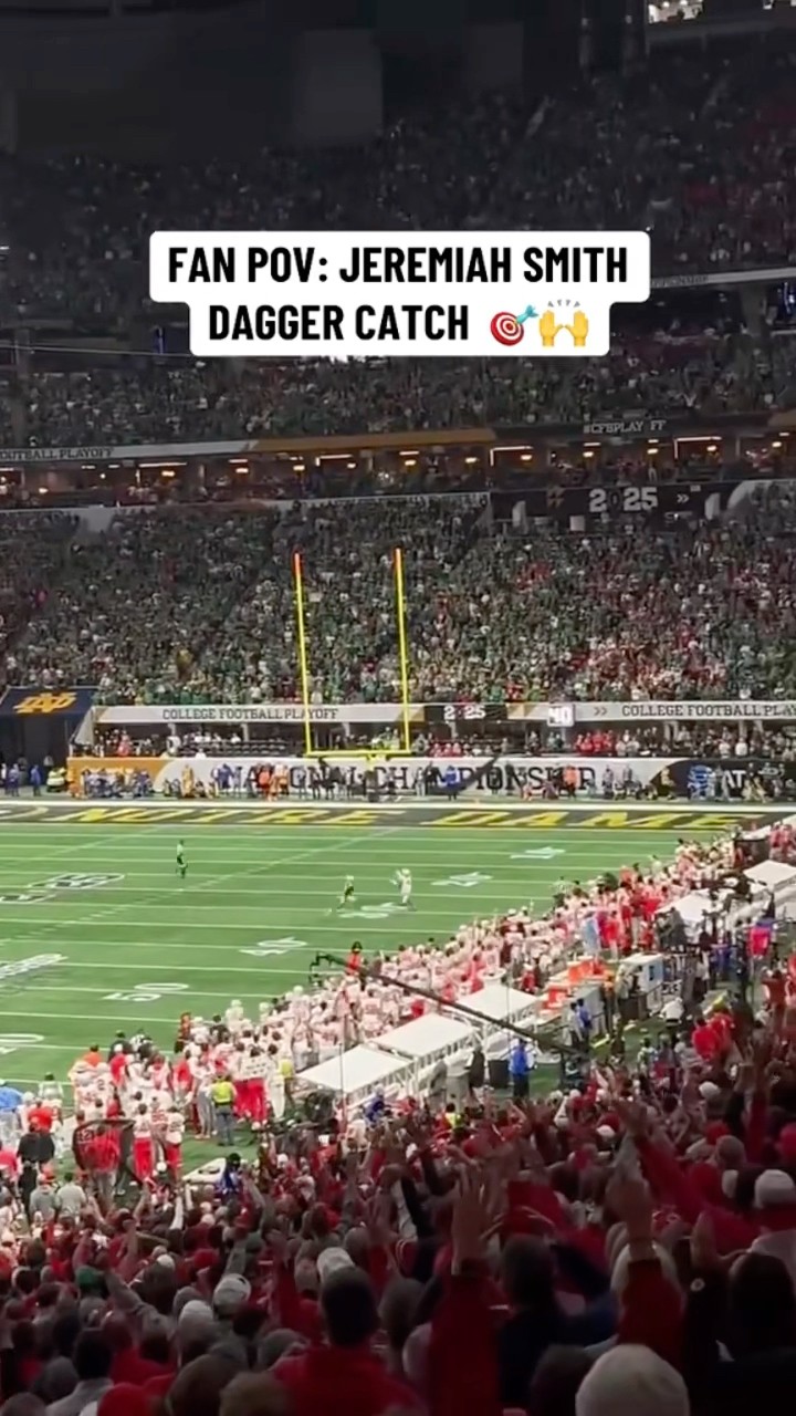 POV: Jeremiah Smith CALLED GAME. ??