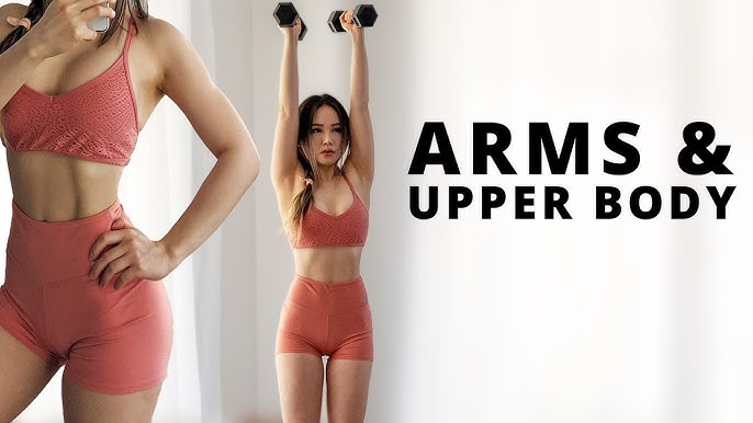 10 MIN TONED ARMS WORKOUT (At Home No Equipment) 