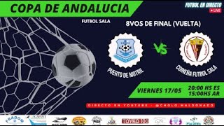 Puerto Motril vs Coineña FS - 2 Andaluza futbol sala - 8vos final (vuelta) - 17/05/24