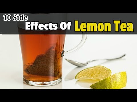 Effects Of Lemon Tea