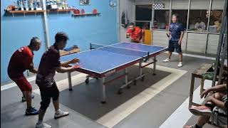 Suhu Hillal Udit Vs Suhu Riyadi Edi || Tenis meja pemula