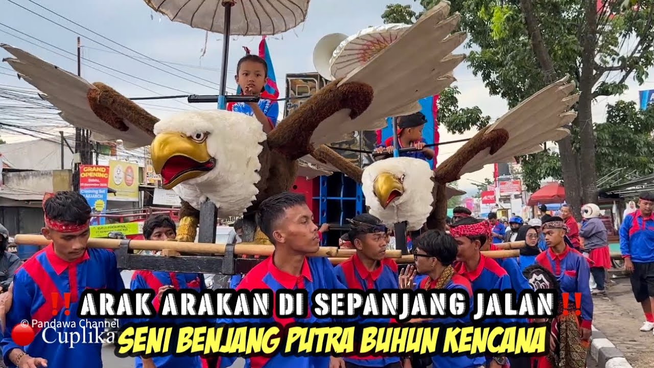 Arak-arakan Di Jalan Raya!! Benjang Putra Buhun Kencana