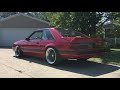 Cammed Foxbody idle and flyby