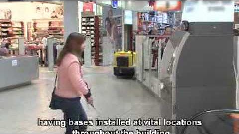 Navigation for the blind - at the mall