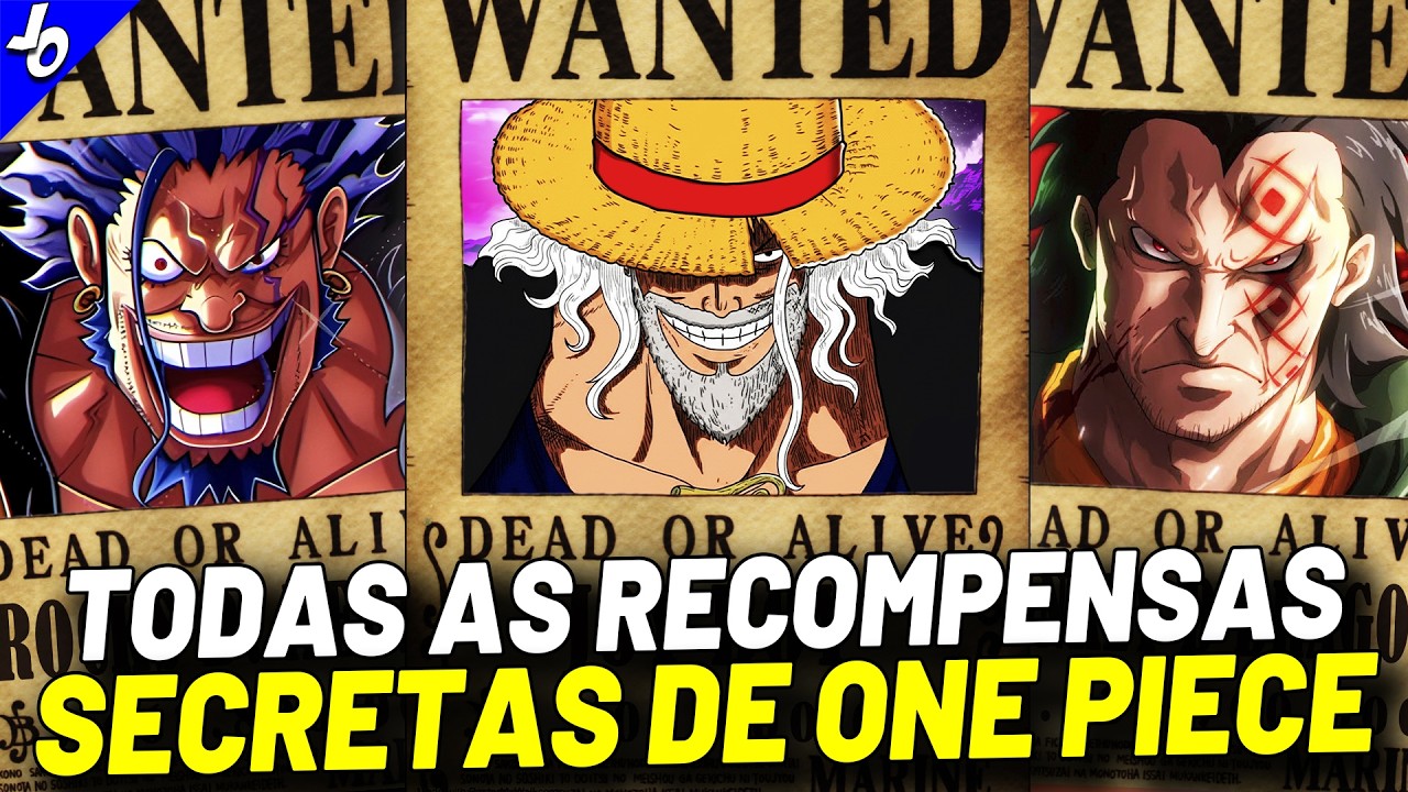 Teorias sobre one piece: Supostas recompensas escondidas de monkey d. Luffy e outros são reveladas