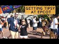 Eating, Drinking, and Pin Trading at Epcot | Christmas at Disney World 2019