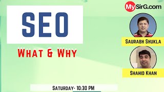 MySirG Webcast #45 | SEO