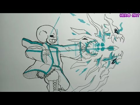 Video How To Draw Pray sans Undertale Au Cách vẽ Xans Dễ với... - youtube