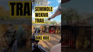 Biking Seminole Wekiva Trail (highlights, w/tortoise & tunnel)