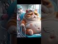 poor cat😭cat is in pain#cat #aiimages #funnycats