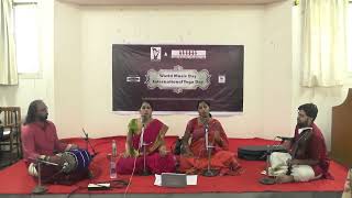 International Yoga Day &amp; World Music Day l l Nisha Rajagopal &amp; Amritha Murali l Part 2