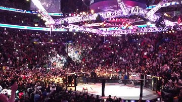 UFC 158: Diaz and GSP Entrances
