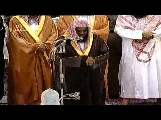 تهجد ليلة 24 رمضان 1432هـ || تلاوة خاشعة للشيخ أ.د سعود الشريم لما تيسر من سورة آل عمران