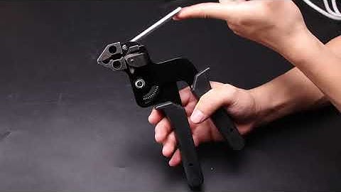Stainless Cable Tie Gun,Knoweasy