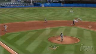 Major league baseball 2k7 xbox 360 gameplay - taking second
