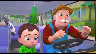 The Wheels on The Bus Song (Animal version) Kids_TV