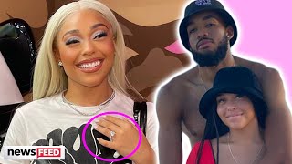 Jordyn Woods Officially ENGAGED To Karl-Anthony Towns?!