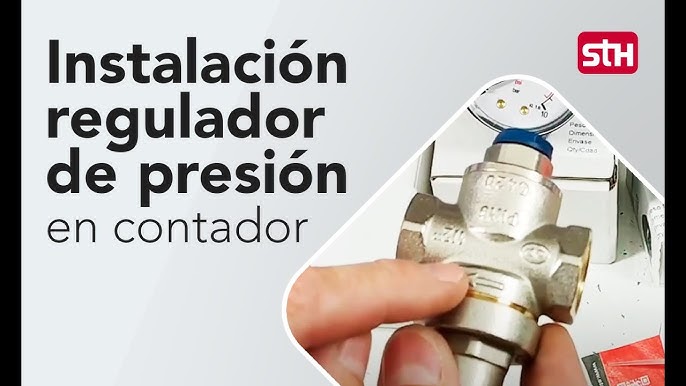 Válvula reductora de presión de agua 