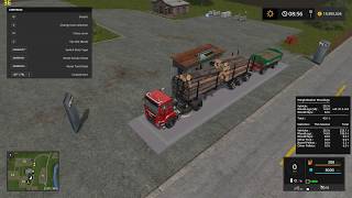 This Weight Station shows you weight of wood logs, woodchips, wooden boardpallets, other pallets and other fruit.
-two animated displays for showing total weight
-also shows volume of logs and pallets
-shows total statistics and statistics for current ses