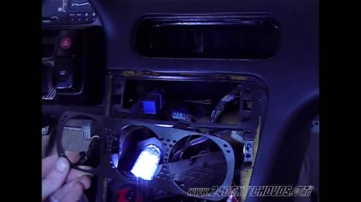 240sx S13 installing gauges and electronics part 2 S14 S15 SR20DET KA24DET Swap Turbo Drift.mp4