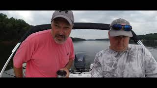 Striper Fishing on Badin Lake NC