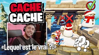 Cache-cache bonhomme de neige sur Fortnite Créatif !