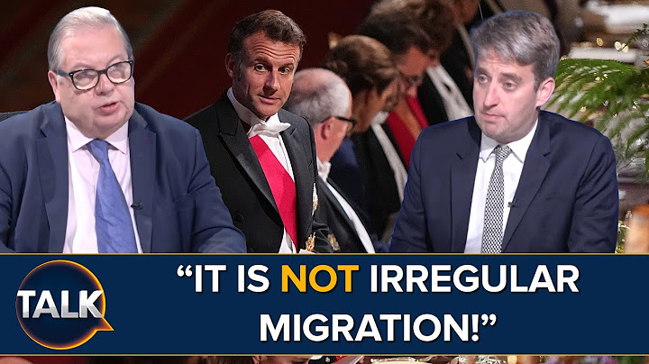 "Going To WIND ME UP!" | President Macron Says UK 'Needs To Do More' To Tackle Illegal Migration