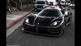 Koenigsegg Agera RS Phoenix Sounds: Start Up & LOUD Turbo Sounds!